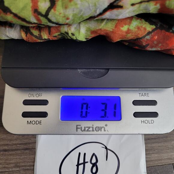 Pretty Angel Women's Sheer Top Size M/L Multicolor Silk Short Sleeves Collared - Picture 9 of 9